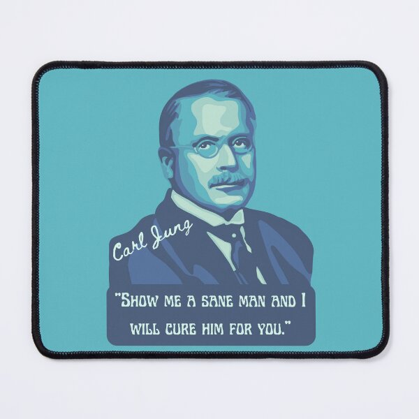 Item preview, Carl Jung Portrait and Quote designed and sold by Unhinged Heather.