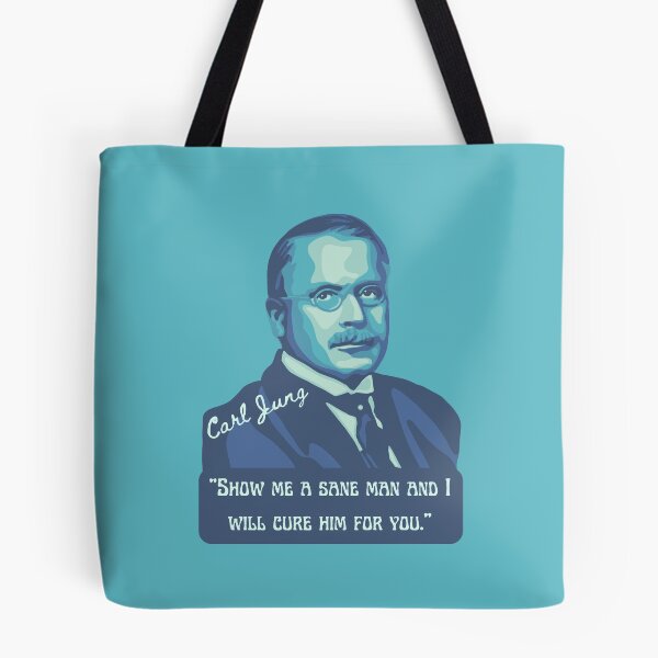 Item preview, Carl Jung Portrait and Quote designed and sold by Unhinged Heather.