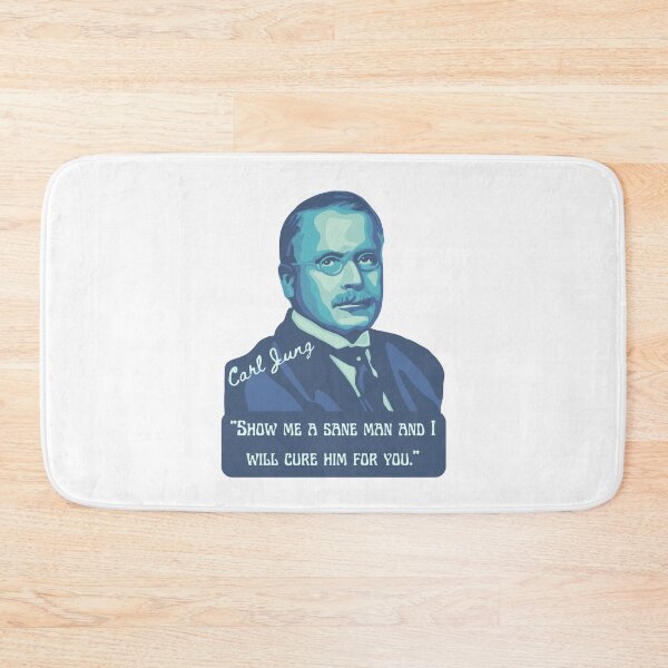 Item preview, Carl Jung Portrait and Quote designed and sold by Unhinged Heather.