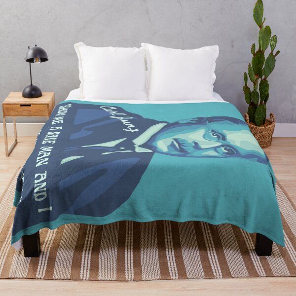 Item preview, Carl Jung Portrait and Quote designed and sold by Unhinged Heather.