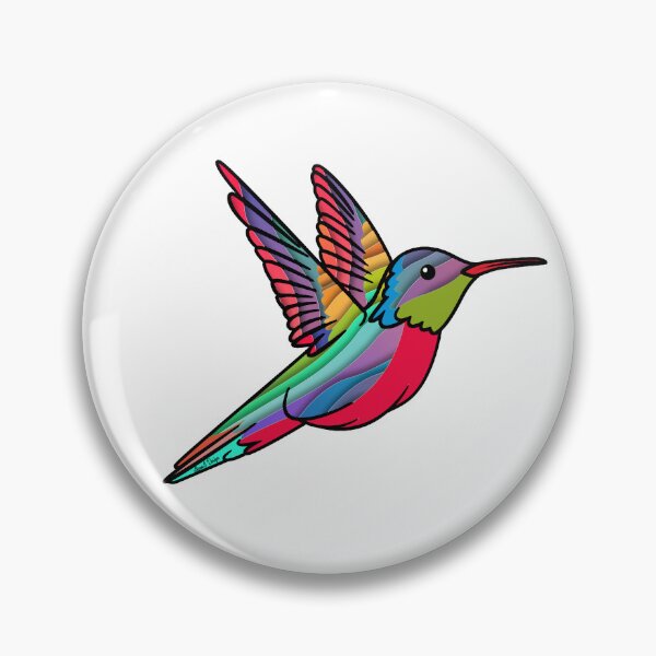 Item preview, Rainbow Hummingbird designed and sold by Intriguing Eclectives by Janelle  K.