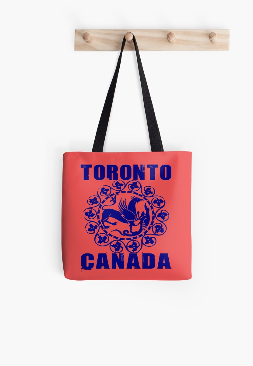 &quot;TORONTO, CANADA&quot; Tote Bag by IMPACTEES | Redbubble