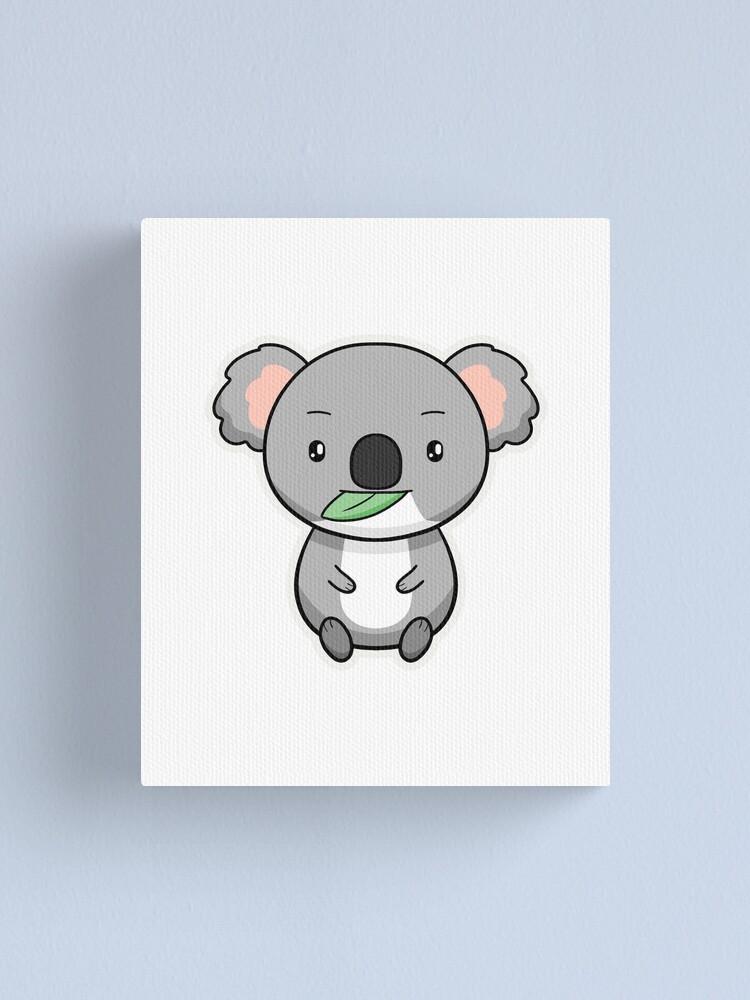 Colorful Koala, Stretched Canvas