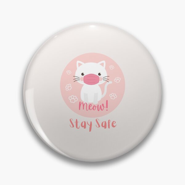 Item preview, Stay Safe Cat designed and sold by PinselArts.