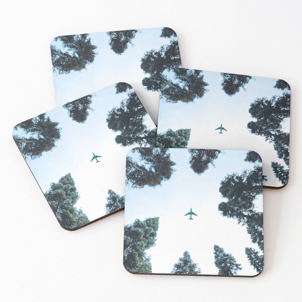 Item preview, AVIATION #5 - Jet Airliner Flying Over Forest designed and sold by DEL-Productions.