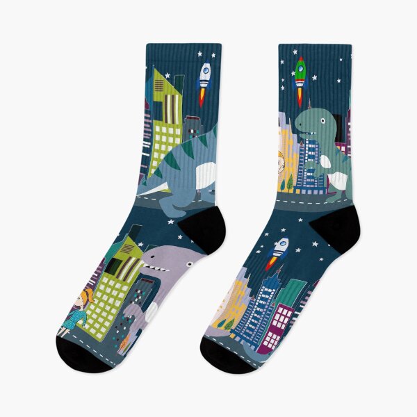 Item preview, Dinosaurs In City  designed and sold by MarcSabuncu.
