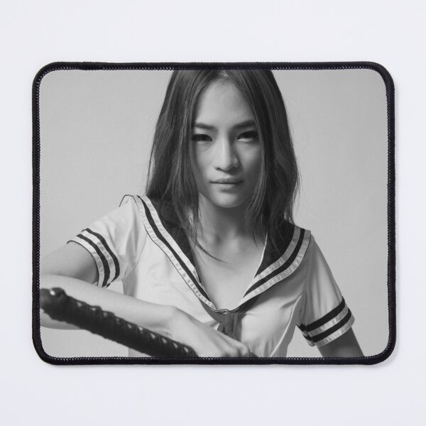 Item preview, BW Sexy Asian Comic Samurai School Girl Katana designed and sold by theniteflix.