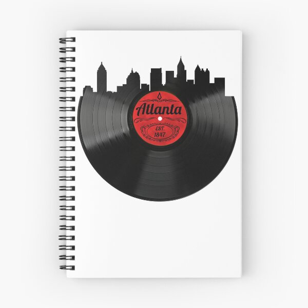 Item preview, Atlanta Georgia Vinyl Record Skyline Design designed and sold by TNDesignStudio.