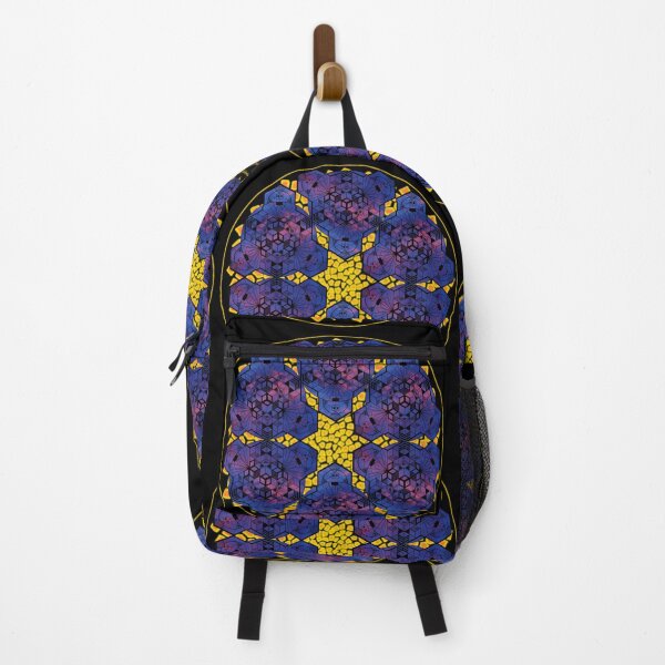 Item preview, Dark Red Blue Sky Cube Mandala Star & CircleVisions (R&Y) designed and sold by createVisions.