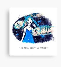 Cute Abyss Canvas Print