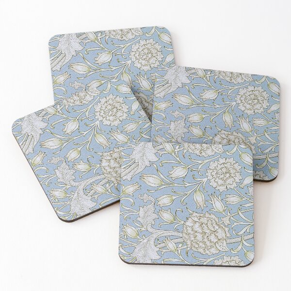 Item preview, Exhibition William Morris Pastel Blue Wild Tulip Pattern designed and sold by Tamas Das.