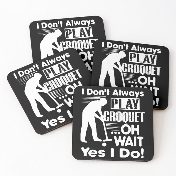 Item preview, Croqueting - Always Play Croquet designed and sold by UnknownArtistt.