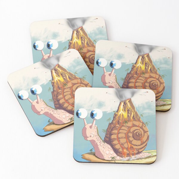 Item preview, Snail Volcano designed and sold by PineappleGoose.