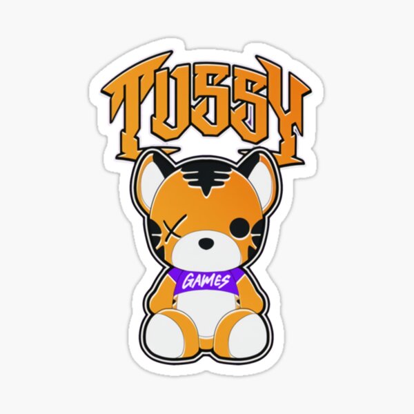"Tussy Games " Sticker for Sale by Australia5314 | Redbubble