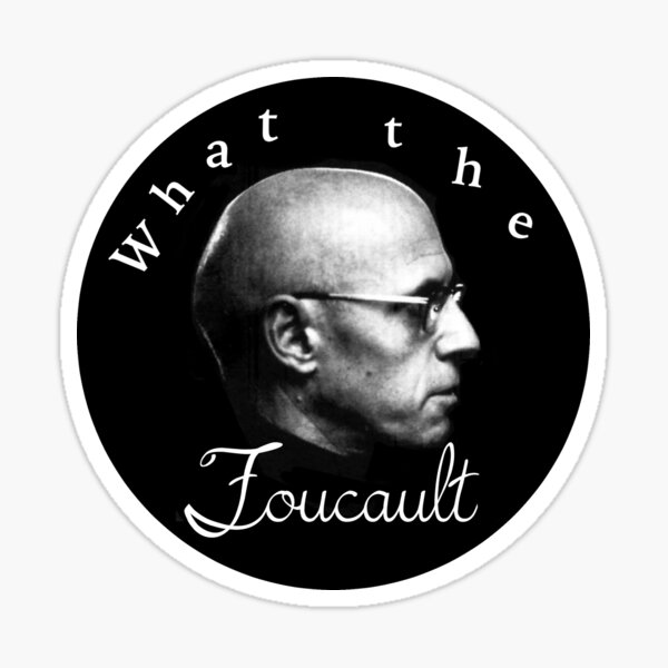 WTF Foucault Sticker