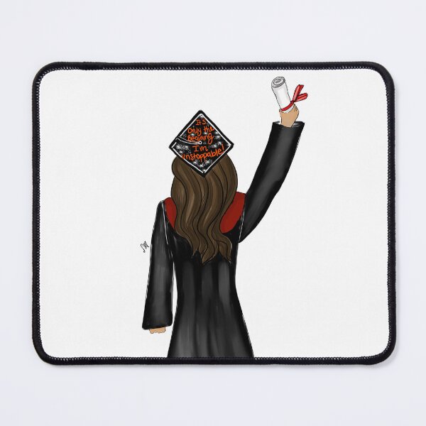 Item preview, Graduation Illustration for Graduates/Its Only the Beginning designed and sold by SMillustrations.
