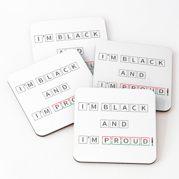 Item preview, PROUD AND BLACK designed and sold by KayAndAsDesigns.