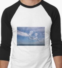 Camiseta ¾ estilo béisbol Nubes 2017-1