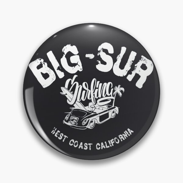 Item preview, Big Sur Surfing vintage style designed and sold by VUE-MER.