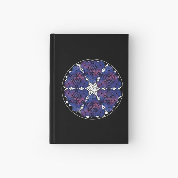 Item preview, Dark Red Blue Sky Cube Mandala Star & CircleVisions (W) designed and sold by createVisions.