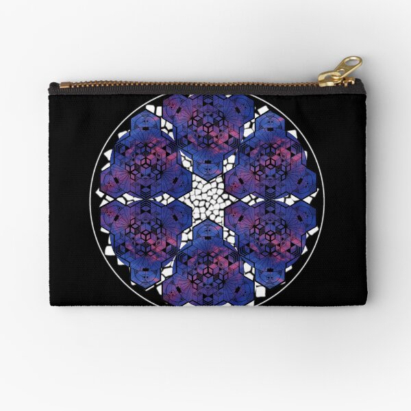 Item preview, Dark Red Blue Sky Cube Mandala Star & CircleVisions (W) designed and sold by createVisions.