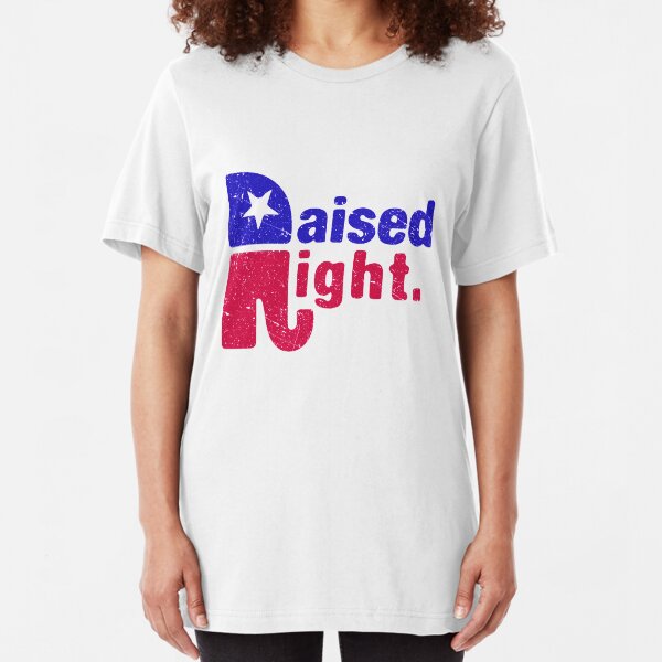 Raised Right - Republican Elephant Slim Fit T-Shirt