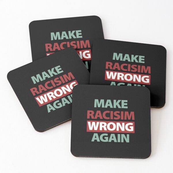 Item preview, Make Racism Wrong Again designed and sold by shirtheadts.