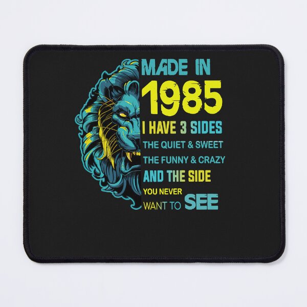 Item preview, Made in 1985 36th Birthday I Have 3 Sides - Lion Leo designed and sold by LikesConnie.