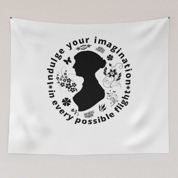 Item preview, Funny Jane Austen Pride and Prejudice Quotes Romantic Novel designed and sold by TopTeeShop.