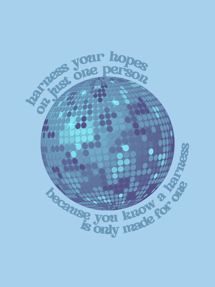 "Harness Your Hopes Poster" Sticker for Sale by emkayberla Redbubble