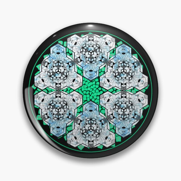 Item preview, Icy Cube Mandala Star & CircleVisions (G'ish) designed and sold by createVisions.