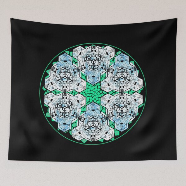 Item preview, Icy Cube Mandala Star & CircleVisions (G'ish) designed and sold by createVisions.