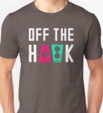 Off the Hook White Unisex T-Shirt