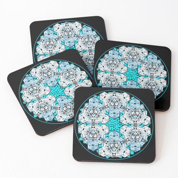 Item preview, Icy Cube Mandala Star & CircleVisions (T) designed and sold by createVisions.