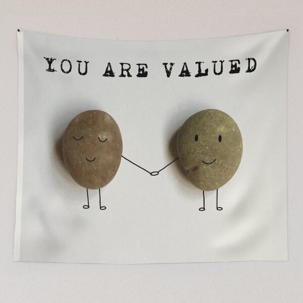 Item preview, You Are Valued designed and sold by Krizena.
