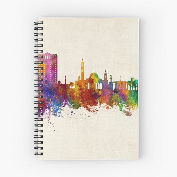 Artikelvorschau, Muscat Oman Skyline entworfen und verkauft von ArtPrints.