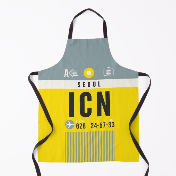Item preview, Luggage Tag A - ICN Seoul South Korea designed and sold by VoodooCircus.