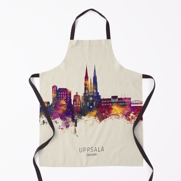 Item preview, Uppsala Sweden Skyline designed and sold by ArtPrints.