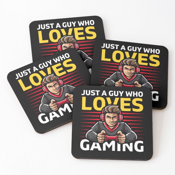 Item preview, Just a guy who loves gaming designed and sold by MudPuppet.