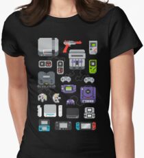 Super Pixel meiner Kindheit Tailliertes T-Shirt
