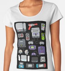 Super Pixel of my Childhood Women's Premium T-Shirt