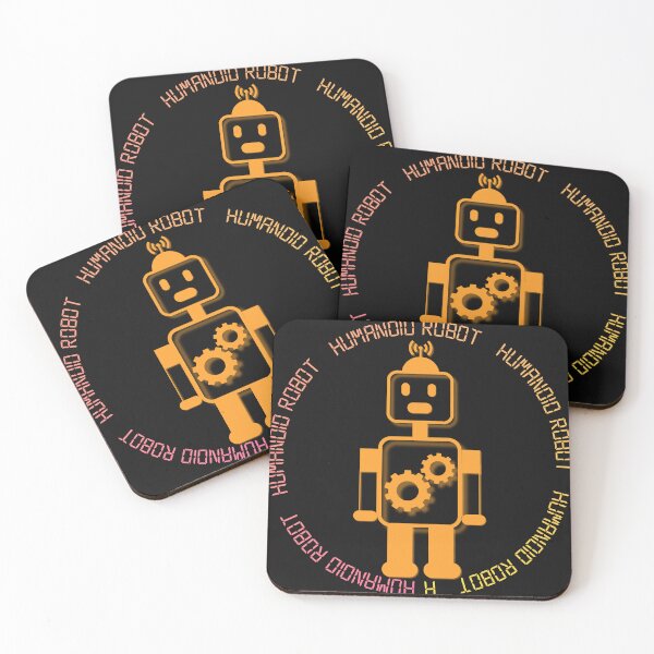 Item preview, humanoid robot,fluorescent color designed and sold by zzzozzo.