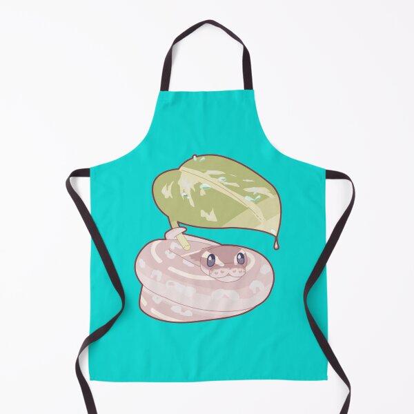 Item preview, ball python with leaf umbrella   designed and sold by SquidTartsArt.