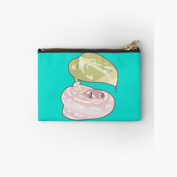Aperçu de l'œuvre python royal avec ombrelle à feuilles créée et vendue par SquidTartsArt.