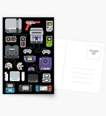 Super Pixel meiner Kindheit Postkarten