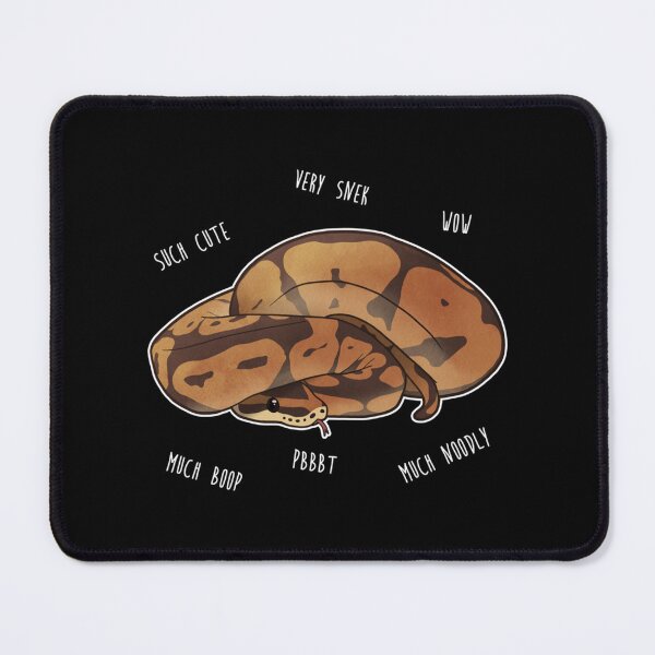 Item preview, Ball Python Wow Snek   designed and sold by SquidTartsArt.