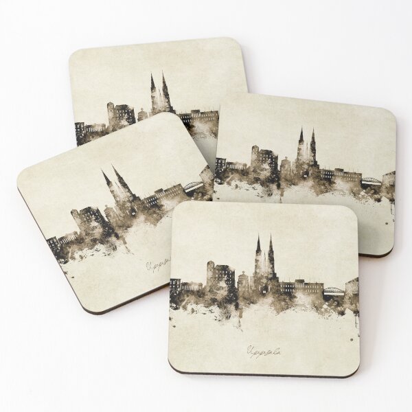 Item preview, Uppsala Sweden Skyline designed and sold by ArtPrints.