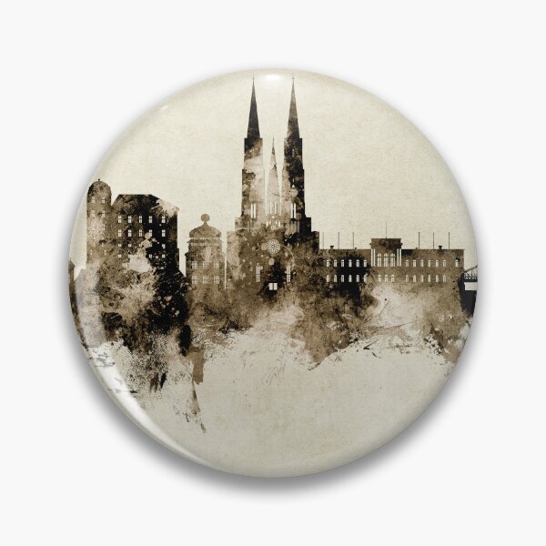 Item preview, Uppsala Sweden Skyline designed and sold by ArtPrints.
