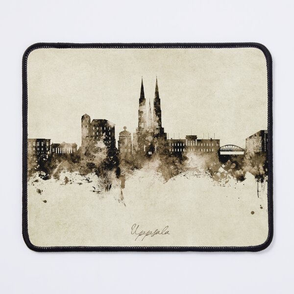 Item preview, Uppsala Sweden Skyline designed and sold by ArtPrints.