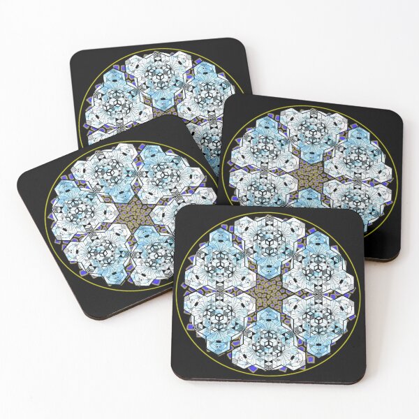 Item preview, Icy Cube Mandala Star & CircleVisions (Y&P) designed and sold by createVisions.